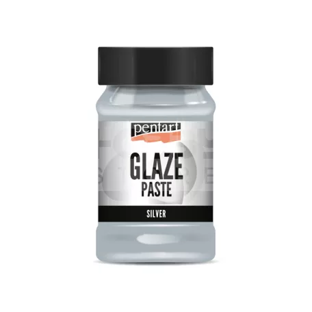 Pentart - Mázpaszta - ezüst színű 100 ml 43535