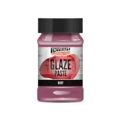   Pentart - Mázpaszta - színjátszó rubint színű 100 ml 43543