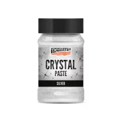 Pentart - Kristálypaszta - ezüst színű 100 ml 43544