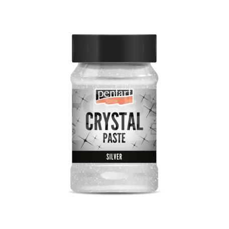 Pentart - Kristálypaszta - ezüst színű 100 ml 43544