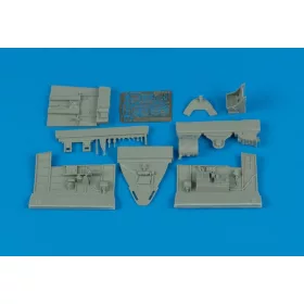   Aires F6F-3 Hellcat Cockpit Set für Eduard Bausatz - cockpitkészlet