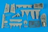 Aires He 162A Cockpit Set And Wheel Bay für Tamiya Bausatz - cockpitkészlet