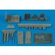 Aires Hawker Typhoon Mk.IB car door Cockpit set für Hasegawa Bausatz - cockpitkészlet