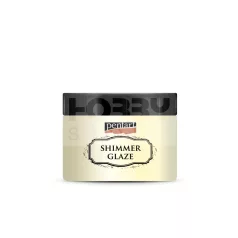   Pentart - Csillogó máz - gyöngyházfehér színű 150 ml 43740
