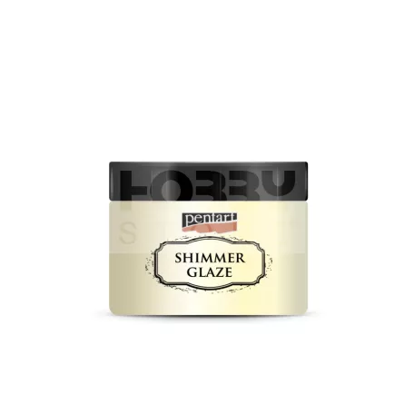 Pentart - Csillogó máz - gyöngyházfehér színű 150 ml 43740