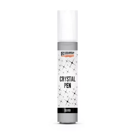 Pentart - Kristálytoll - ezüst színű 30 ml 43755