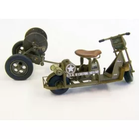 Plus Model U.S. airborne scooter with reel – járműmakett