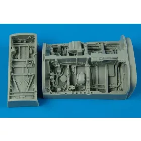   Aires Mitsubishi F-2A/B wheel bays für Hasegawa Bausatz - futóműakna