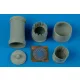 Aires F16C Falcon block 25/32 exhaust nozzle für Tamiya Bausatz - hajtómű-fúvócső