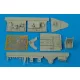 Aires F6F-5 Hellcat cockpit set for Hasegawa kit - cockpitkészlet