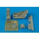 Aires S35E Draken (Recon.) cockpit set for Hasegawa kit - cockpitkészlet