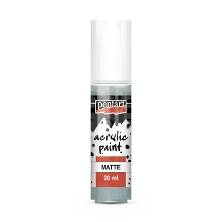 Pentart Matt country-zöld színű akrilfesték - hobbi festék 20 ml 4394