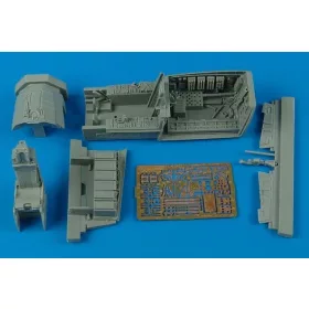   Aires F-15C Eagle (early v.) cockpit set für Hasegawa Bausatz - F-15C Eagle (v.) – cockpitkészlet, korai változat