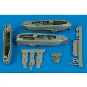   Aires A-10A Thunderbolt II wheel bay für Hobby Boss Bausatz - futóműakna