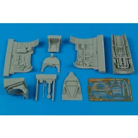   Aires Spitfire Mk. V cockpit set für Hasegawa Bausatz - cockpitkészlet