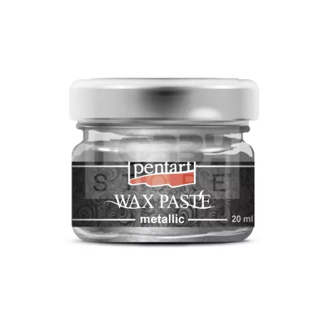 Pentart Metál viaszpaszta ezüst 20 ml 4427