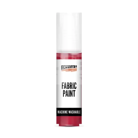 Pentart Textilfesték piros  20 ml 44343