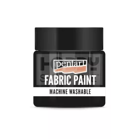 Pentart Textilfesték fekete 50 ml 44393