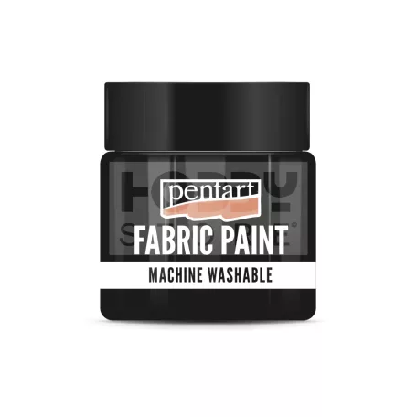 Pentart Textilfesték fekete 50 ml 44393