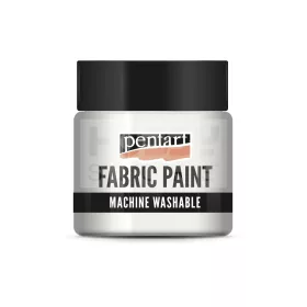 Pentart Textilfesték gyöngyházfehér 50 ml 44394