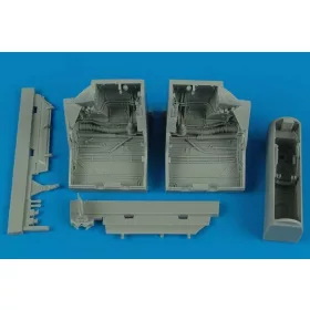 Aires F-22A Raptor wheel bays for Academy - futóműakna