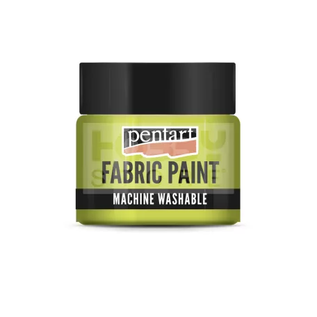 Pentart Textilfesték sötétben világító sárga 30ml 44481