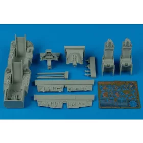   Aires F-16l Sufa cockpit set for Kinetic - F-16I Sufa – cockpitkészlet