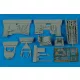 Aires Spitfire Mk.XIV cockpit set for Academy - cockpitkészlet