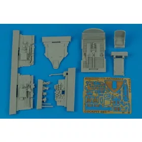 Aires P-47D Razorback cockpit set (TAMIYA) - cockpitkészlet