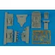 Aires P-47D Razorback cockpit set (TAMIYA) - cockpitkészlet