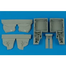 Aires P-47 Thunderbolt wheel bays (TAMIYA) - futóműakna