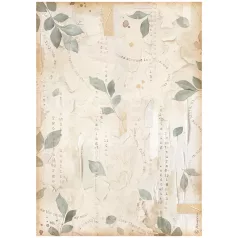   Stamperia A4 rizspapír csom.-  Create Happiness Secret Diary leaves - DFSA4866