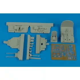   Aires P-47M Thunderbolt cockpit set for Tamiya - cockpitkészlet