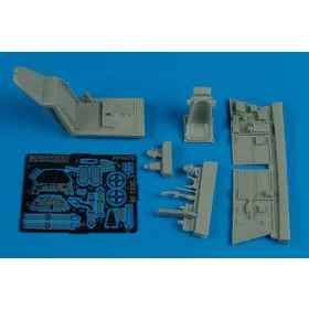 Aires Bf 109E-3 cockpit set for Academy - cockpitkészlet
