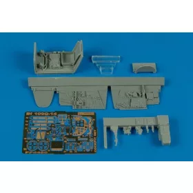 Aires Bf 109G-14 cockpit set for Academy - cockpitkészlet