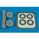 Aires Macchi MC 202/205 wheel & paint masks - kerekek festőmaszkkal