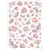 Stamperia A4 rizspapír csom.- Rózsák - DFSA4894