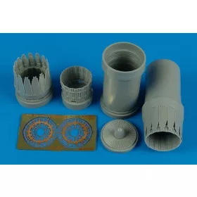   Aires F-15l Ra'am exhaust nozzles for Revell - hajtómű-fúvócsövek