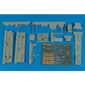   Aires Ar 196A-3/A-4 cockpit set for Italeri - cockpitkészlet