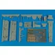 Aires Ar 196A-3/A-4 cockpit set for Italeri - cockpitkészlet