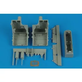 Aires F-22A Raptor wheel bays for Hasegawa - futóműakna