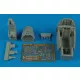 Aires A-7E Corsair II cockpit set (HOB) - cockpitkészlet