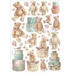 Stamperia A4 rizspapír - Macik - DFSA4928