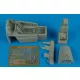 Aires A-7E Corsair II late v. cockpit set (HB) - cockpitkészlet, késői változat
