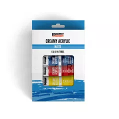 Pentart Krémes akrilfesték szett 6x16 ml (45110)