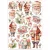 Stamperia A4 rizspapír csom. - Classic Christmas Santa Claus - DFSA4919