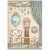 Stamperia A4 rizspapír csom.- The Nutcracker pendulum clock and chair - DFSA4940