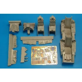   Aires F-16D Block 40 cockpit set for Kinetic - cockpitkészlet