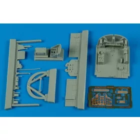 Aires N1K1 Shiden cockpit set for Hasegawa - cockpitkészlet
