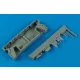 Aires Hawker Hurricane wheel bay for Italeri - futóműakna